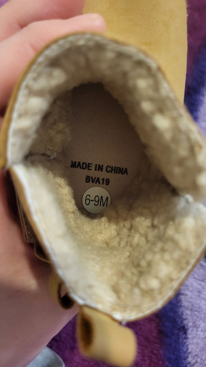 Bottes fourrée 6-9 mois - photo numéro 4