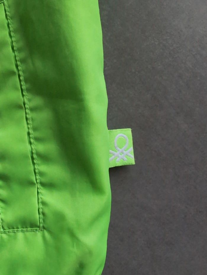 Imperméable vert fluo - photo numéro 3