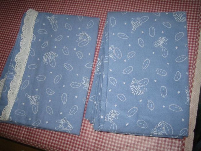 housse de couette et drap lit bébé neuf