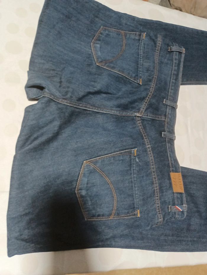 Pantalon jeans homme Tuffery made in France taille 50 coupe droite - photo numéro 6