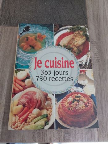 Lot 2 livres cuisine des saveurs-et 730 recettes