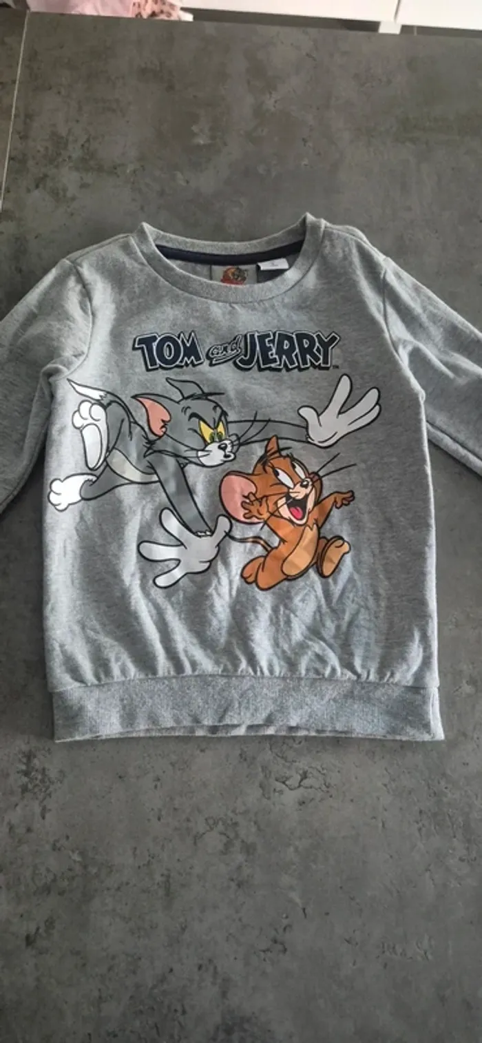 Pull garçon Tom et Jerry