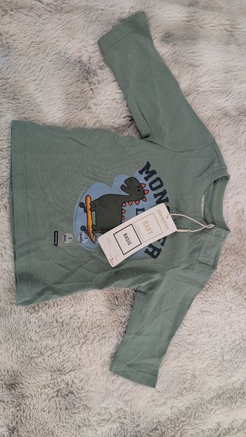 T-Shirt manches longues Orchestra taille 3 mois neuf