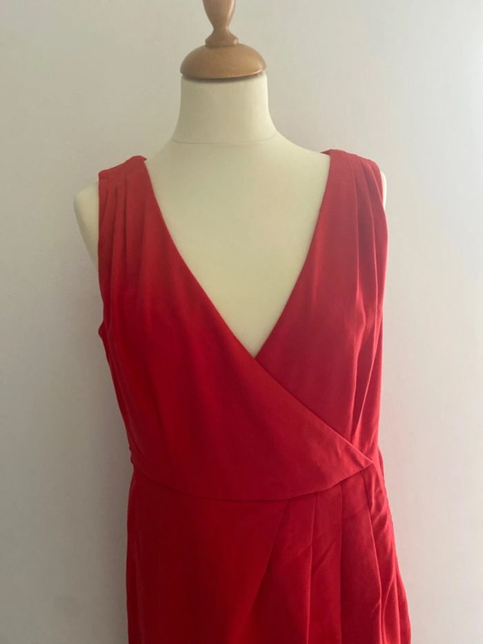 Robe rouge femme taille XL H&m idéal pour les fêtes - photo numéro 2