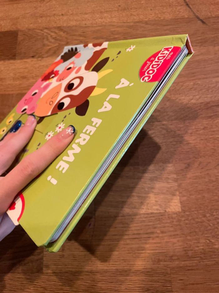 Livre cartonné Nathan Mes Kididoc à jouer à la ferme - photo numéro 5