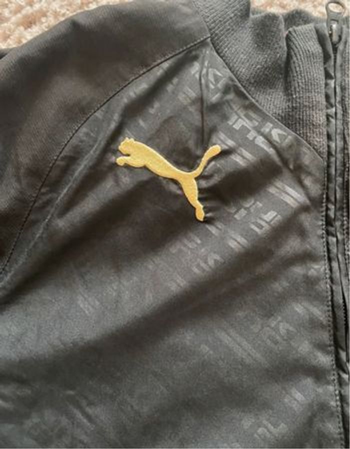 Veste, coup vent vintage puma logo brodé - photo numéro 4