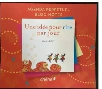 Agenda perpétuel 13*11.5 cm