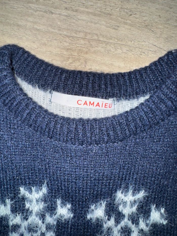Pull hiver camaïeu 8-9ans TBE - photo numéro 3