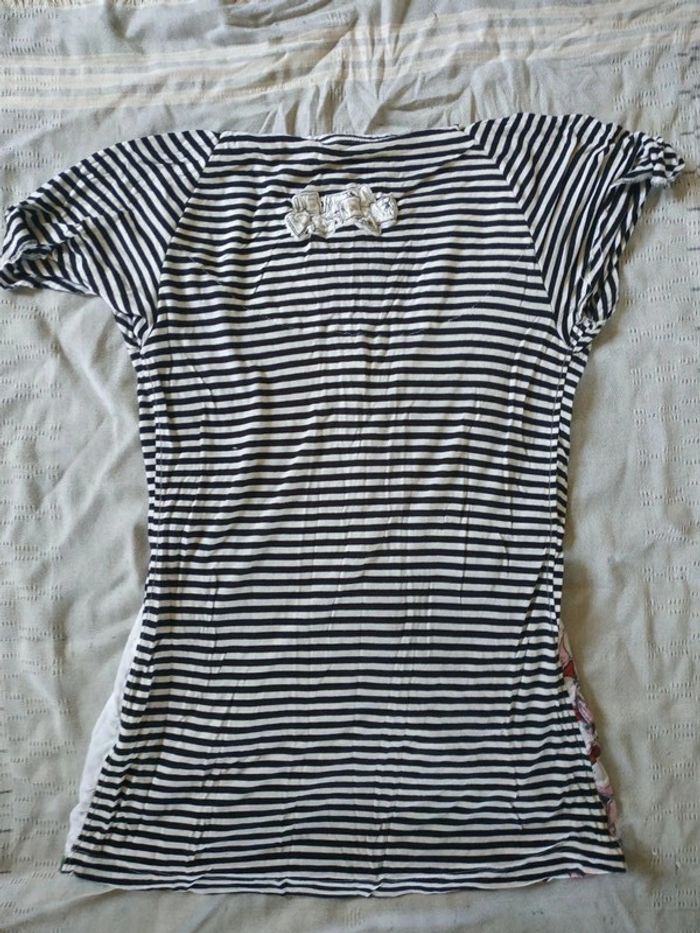 Tunique a rayure desigual - photo numéro 2