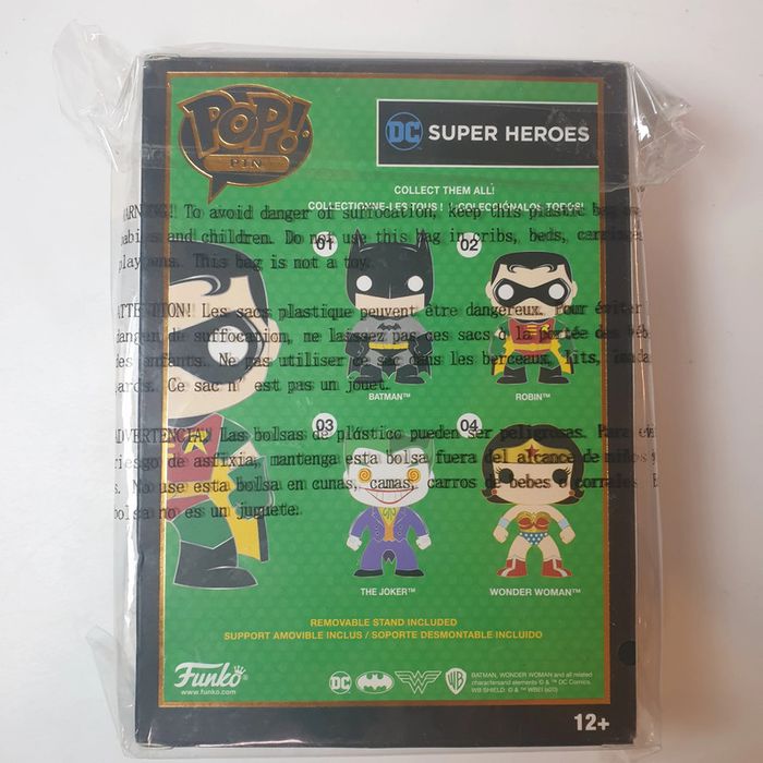 Funko Pop! Pin - DC Super Heroes Robin #02 - photo numéro 2
