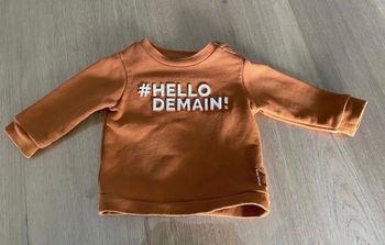 Sweat jacadi hello demain