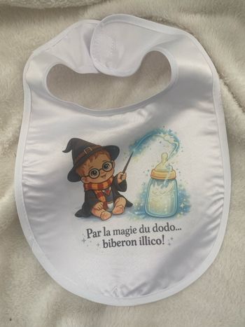 Bavoir petit sorcier