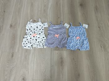 Lot combishort creeks 6 mois neuf