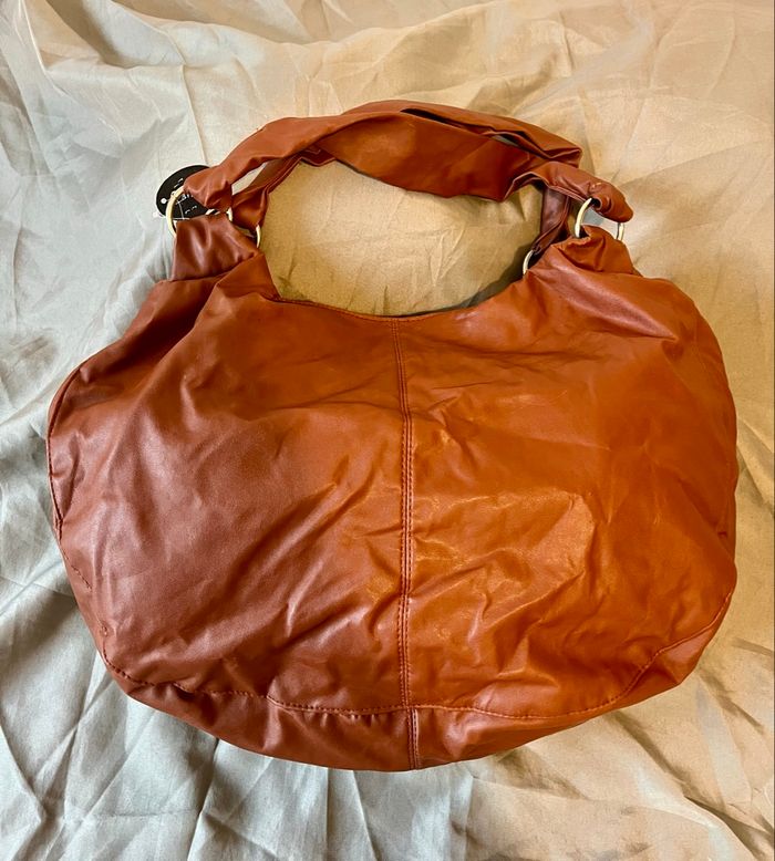 Sac cabas marron camel – 5th Avenue Paris Store – Neuf avec étiquette - photo numéro 2