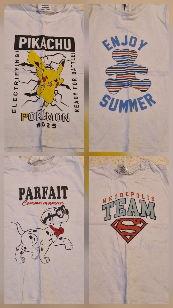 Lot de tee shirt - photo numéro 3