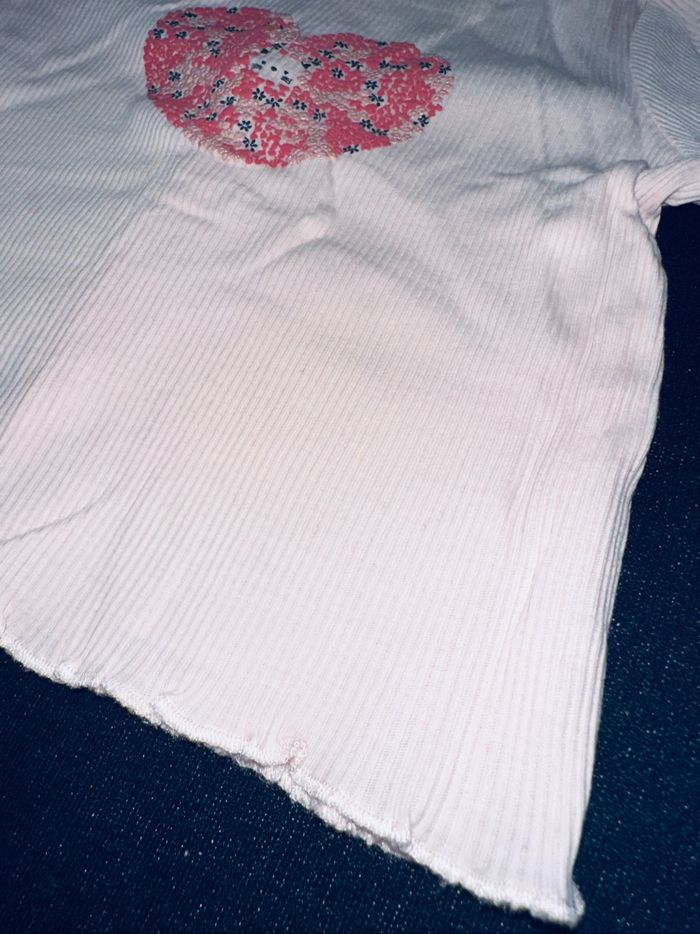 Pull côtelé rose - Obaibi 6M - photo numéro 3