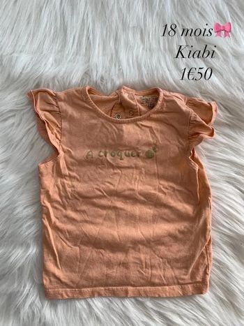 T-shirt 🌺 18 mois 🌺 Kiabi