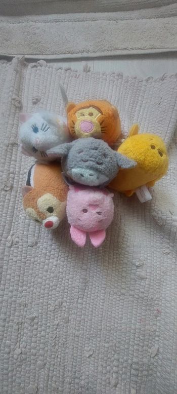 Lot de 6 peluches Tsum Tsum Disney