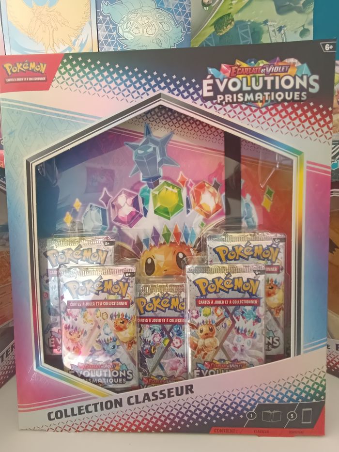 Lot pack bundle coffret pokémon ev8.5 Évolutions
prismatiques neufs fr. - photo numéro 4
