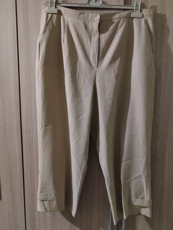 Pantacourt femme taille 50