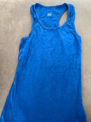 Débardeur bleu