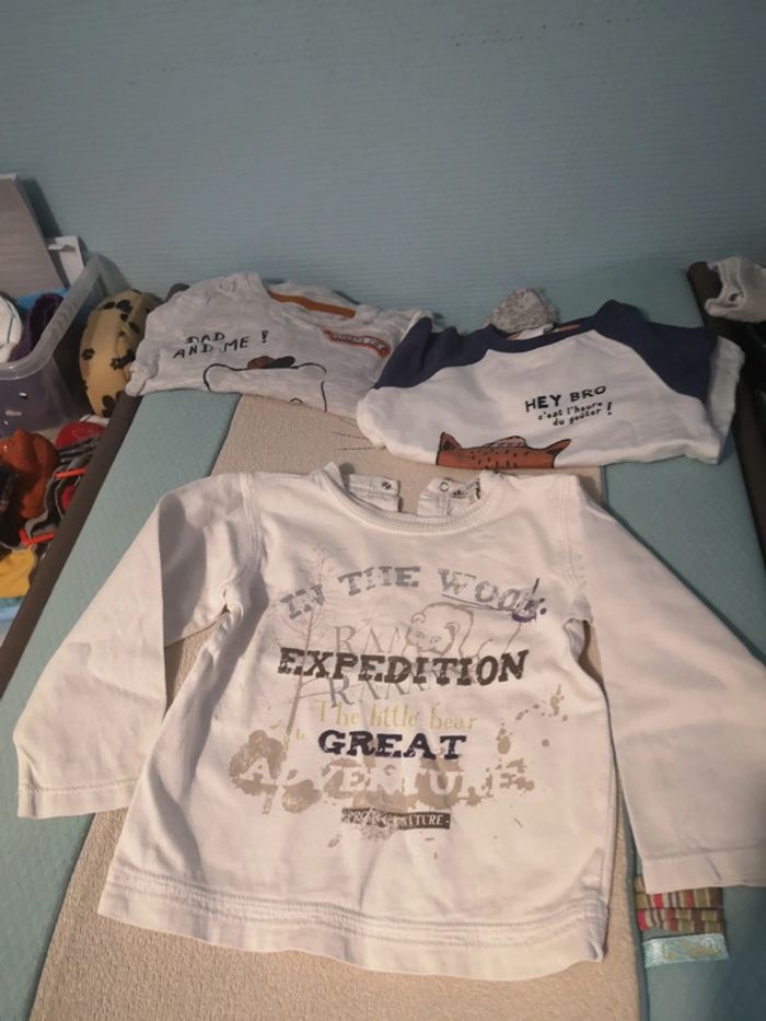4 t shirts manches longues 18 mois - photo numéro 5