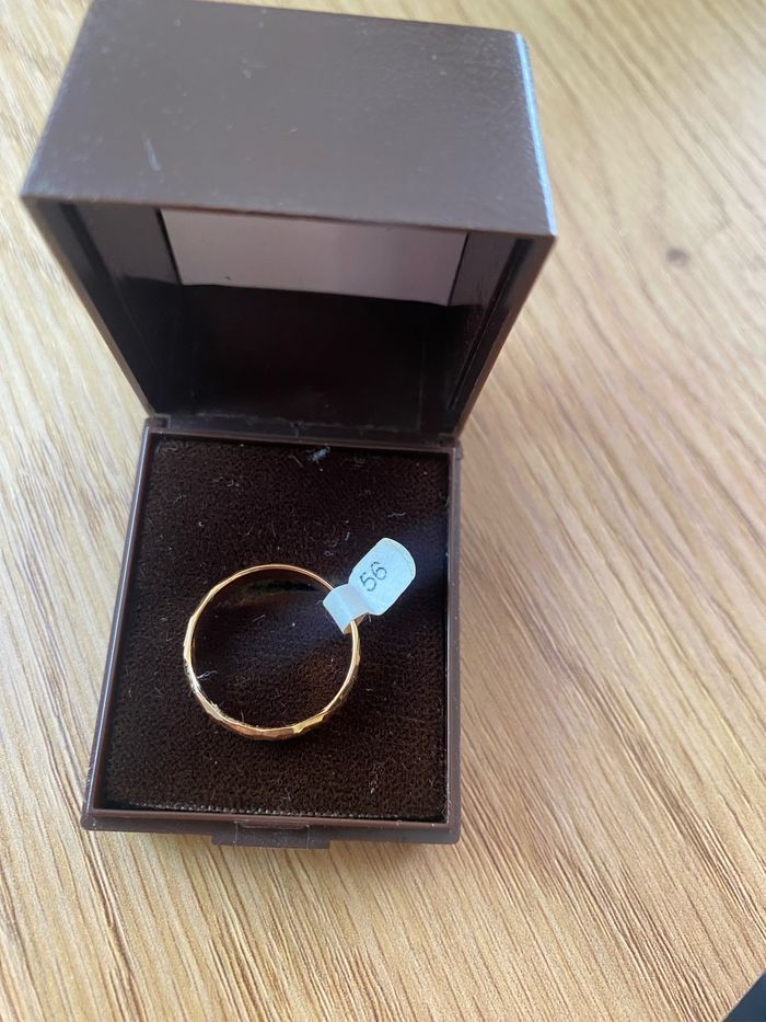 Bague plaquée or - photo numéro 4