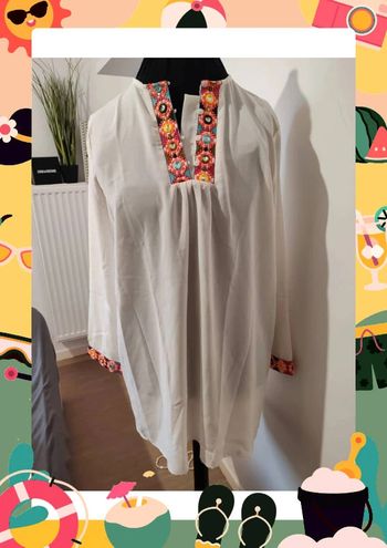 Blouse longue miliana