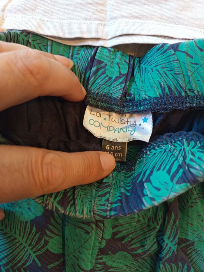 Lot de 2 pyjamas d'été en 6 ans - photo numéro 3