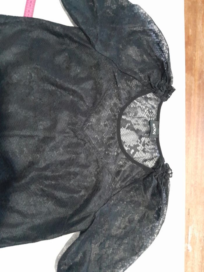 Top kookai avec voile taille 38 - photo numéro 5