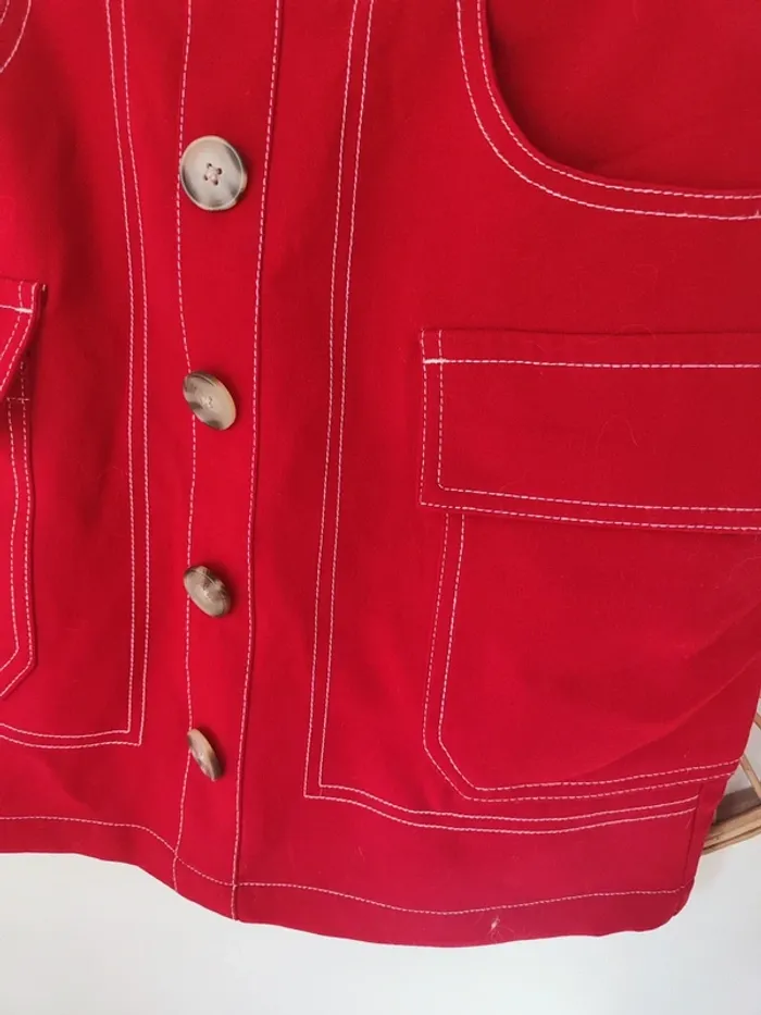 Jupe rouge rétro - photo numéro 4