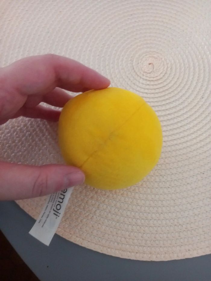 Petite peluche emoji flamme - photo numéro 3