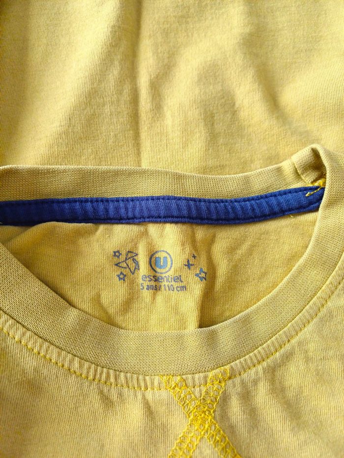 T-shirt manches longues U essentiel 5 ans - photo numéro 3