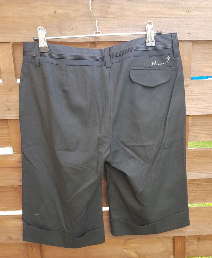 Bermuda noir femme - photo numéro 6