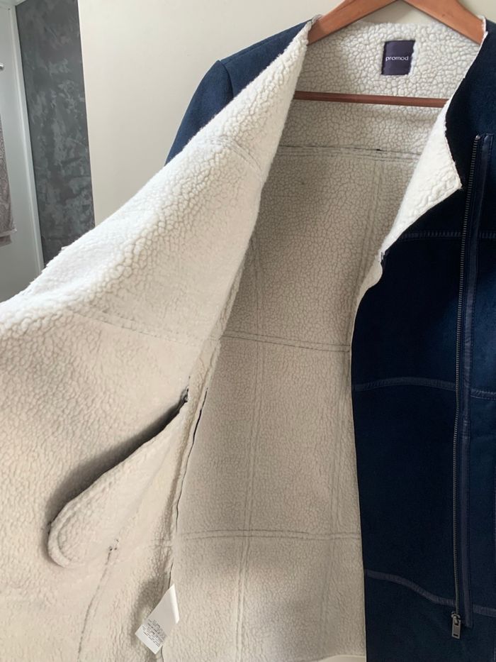 Manteau bleu Promod - photo numéro 5