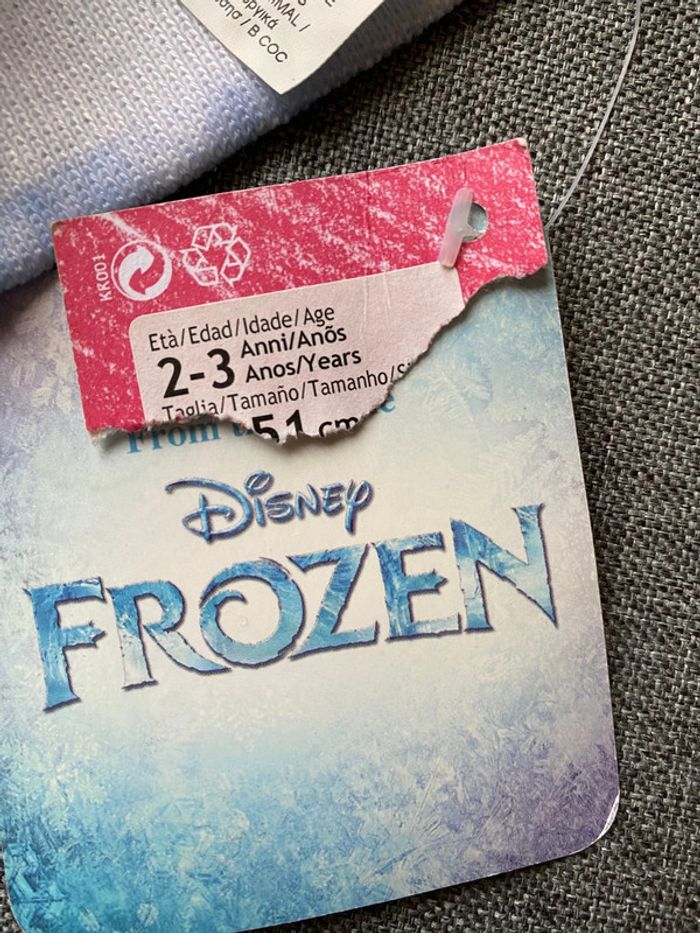 Bonnet Frozen la reine des neiges Disney  Prenatal 2 3 ans  51 cm - photo numéro 4
