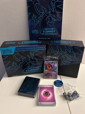 ETB Flammes Fantasmagoriques vide sans booster