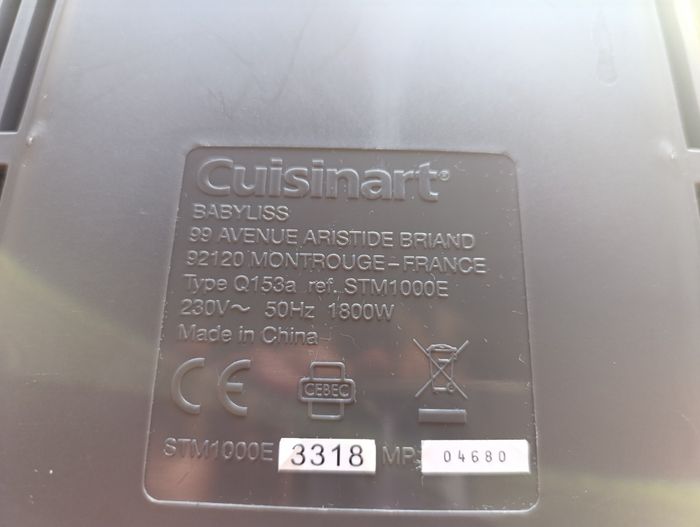 Cuiseur vapeur Cuisinart STM100E - photo numéro 6