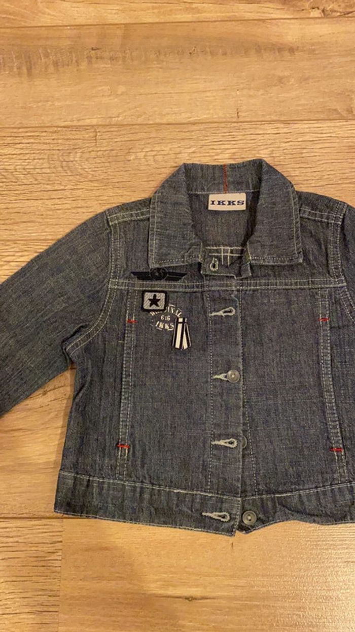Veste en jean’s IKKS- taille 4ans - photo numéro 4