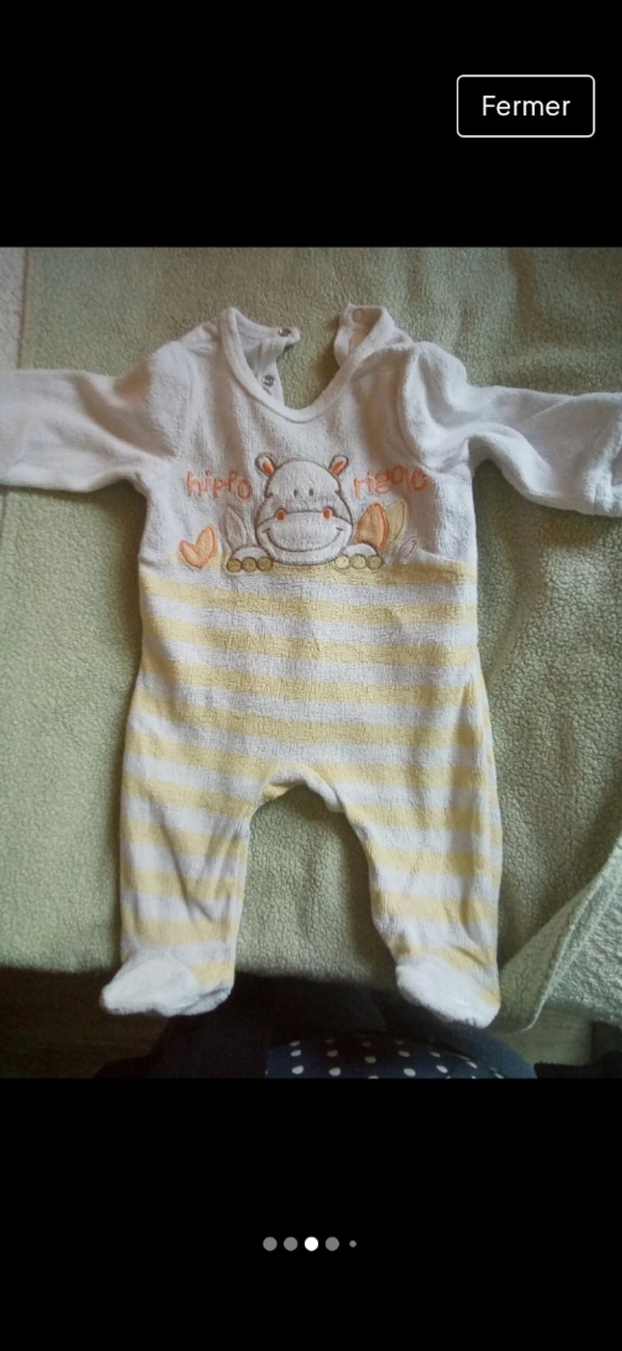 Pyjamas bébé 1 mois - photo numéro 3