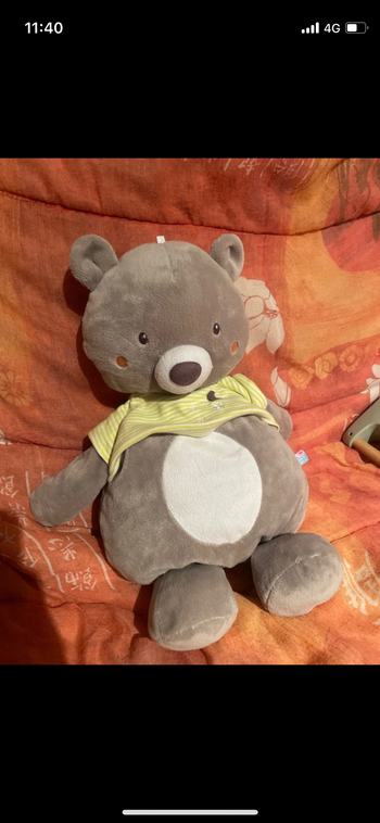 Range pyjama nounours sucre d’orge