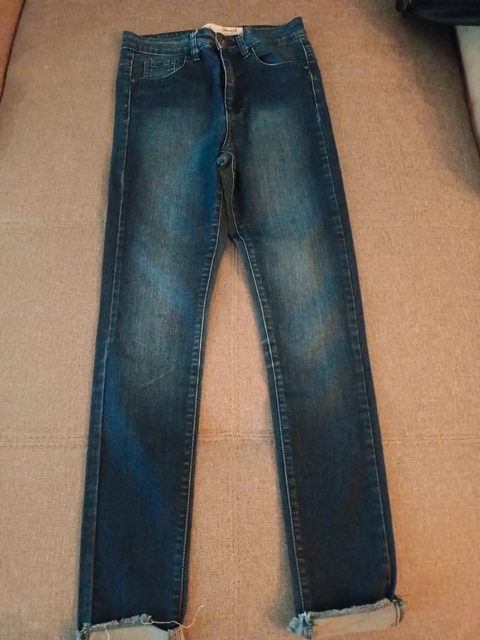 Lot de 5 jeans femme taille 38 - photo numéro 5