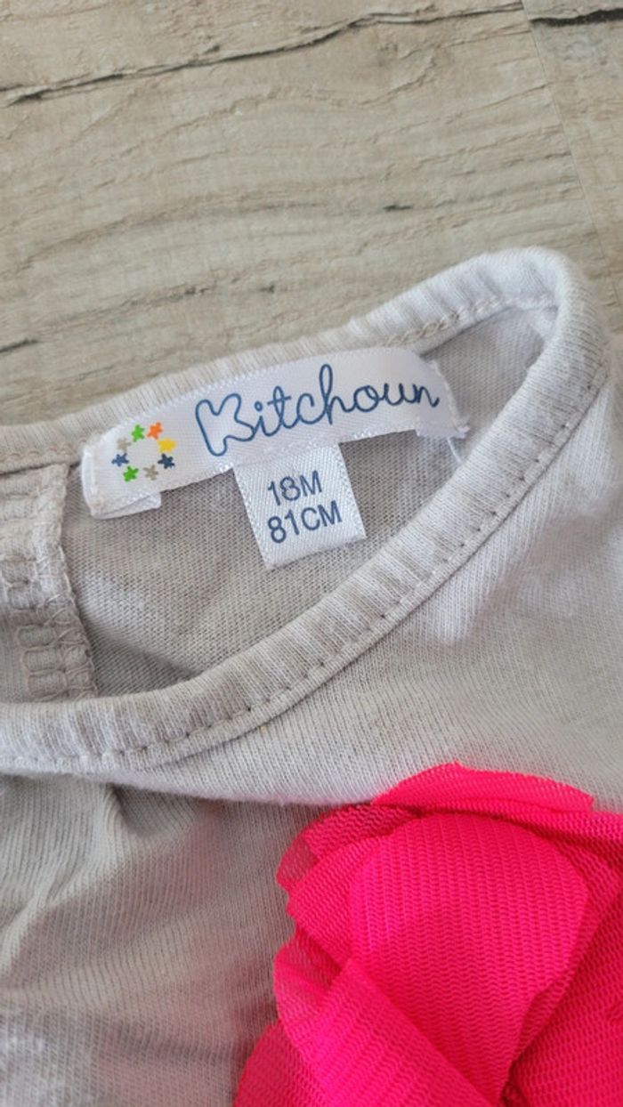 T shirt fille kitchoun 18 mois - photo numéro 3