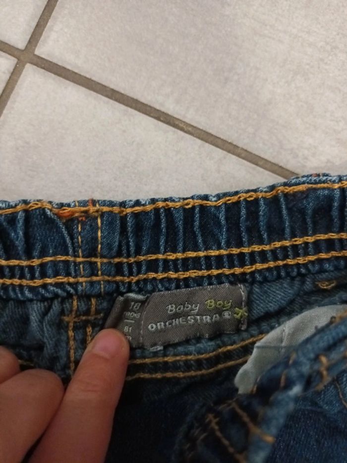 Lot de 2 jeans 18 mois - photo numéro 2
