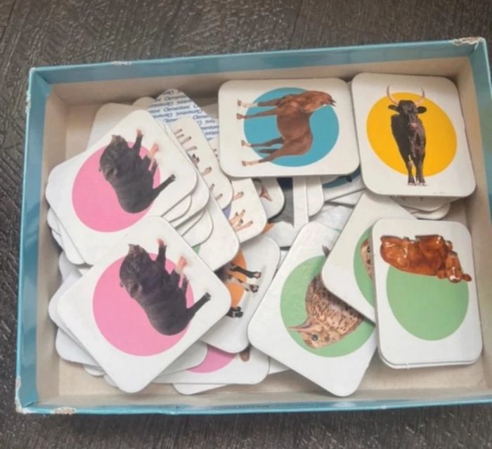 Jeu de société. Mémo farm animals - photo numéro 3