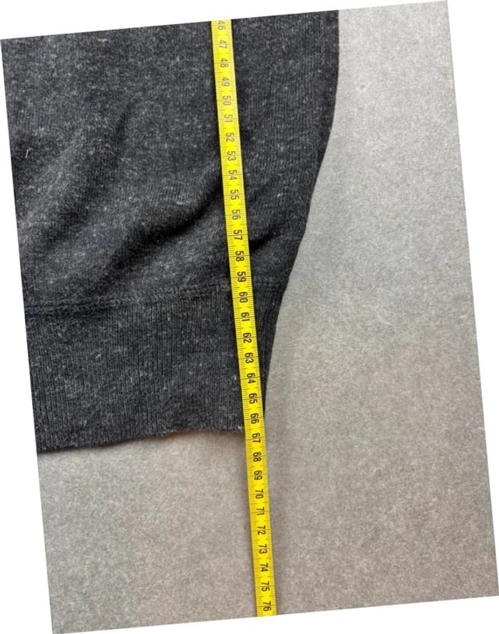 Pull sweat crewneck gris foncé/noir logo gris col rond Ralph Lauren - photo numéro 12