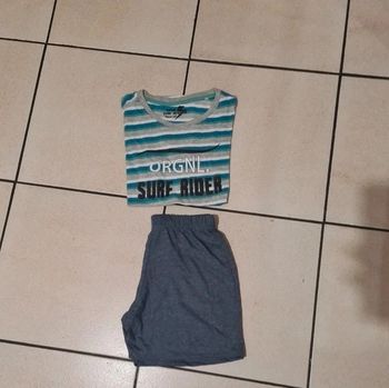 Pyjama short 10 ans