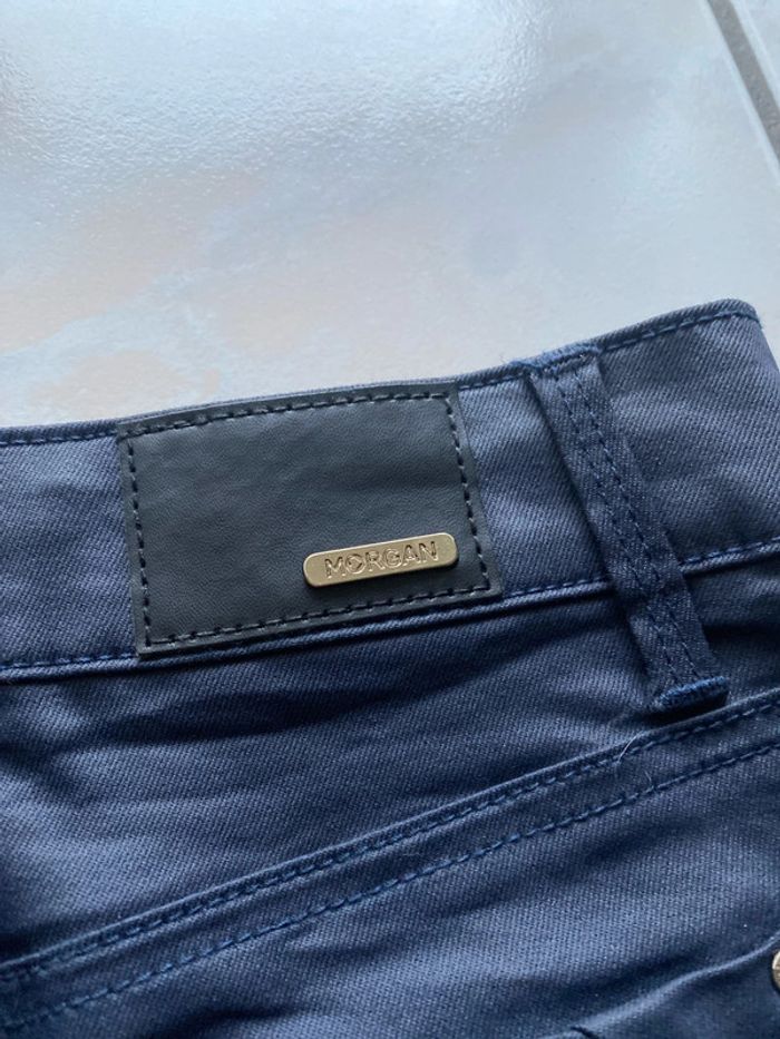 Jupe bleu marine, Morgane, taille 36 - photo numéro 3