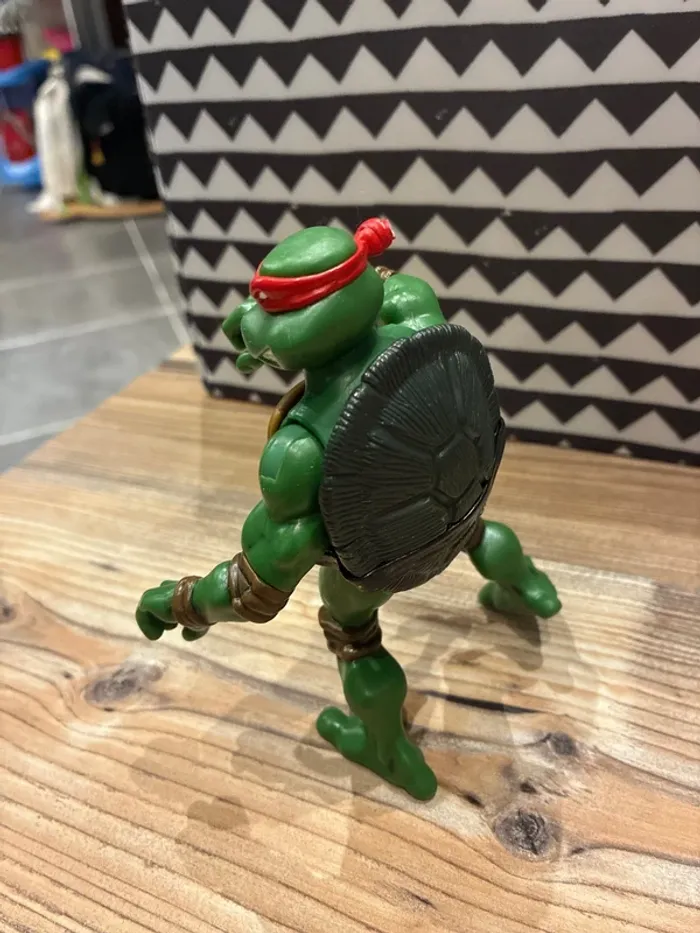 Grande figurine vintage miracles studio tortue ninja Raphaël Année 2002 Playmates toys Bon état - photo numéro 3