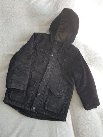 Manteau 8 ans velours côtelé.